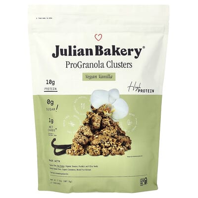 Julian Bakery ProGranola Clusters веганская гранола Vanilla, 17.9 oz (507.5 g)