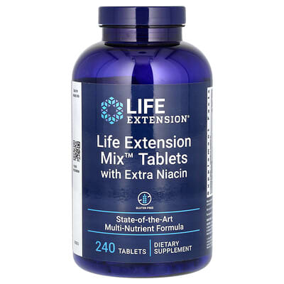Mix™ Tablets with Extra Niacin, 240 Tablets