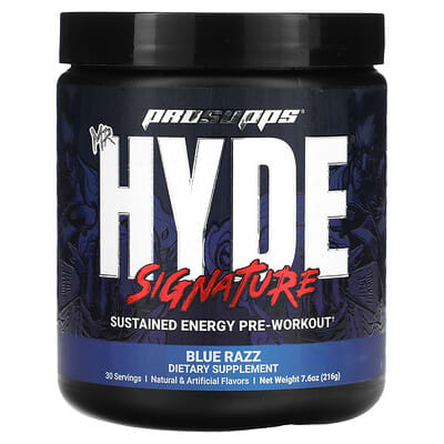 ProSupps предтренировочный комплекс Mr. Hyde Signature Sustained Energy, Blue Razz, 7.6 oz (216 g)