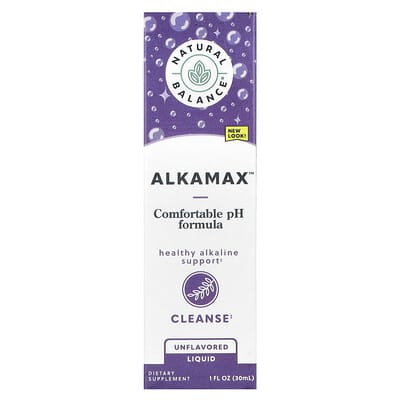 AlkaMax жидкая формула pH, без вкуса, 1 fl oz (30 ml)