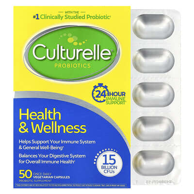 Probiotics, Health & Wellness, 50 Vegetarian Capsules