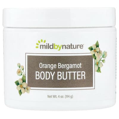 Mild By Nature Масло для тела с апельсином и бергамотом, 4 oz (114 g)