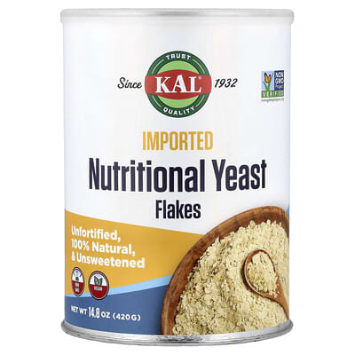 KAL пищевые дрожжевые хлопья, 14.8 oz (420 g)