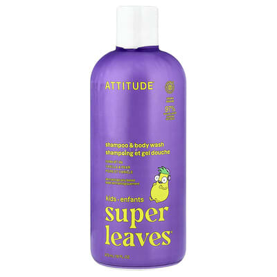 Super Leaves®, Shampoo & Body Wash, Vanilla & Pear, 16 fl oz (473 ml)