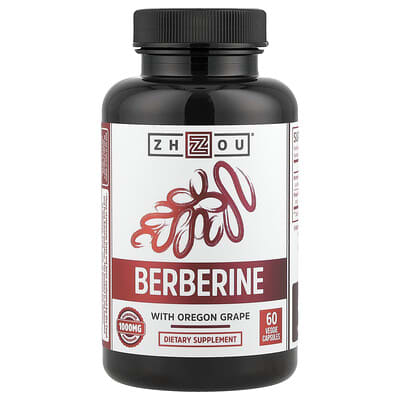 Berberine with Oregon Grape, 60 Veggie Capsules