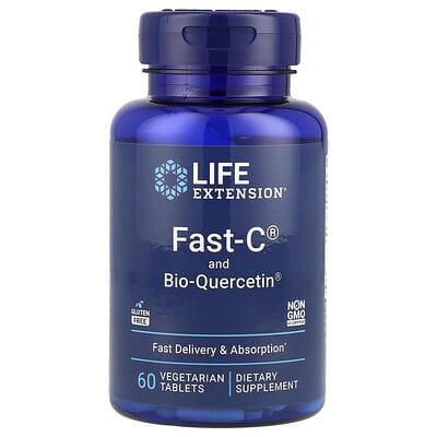 Fast-C® и Bio-Quercetin®, 60 вегетарианских таблеток