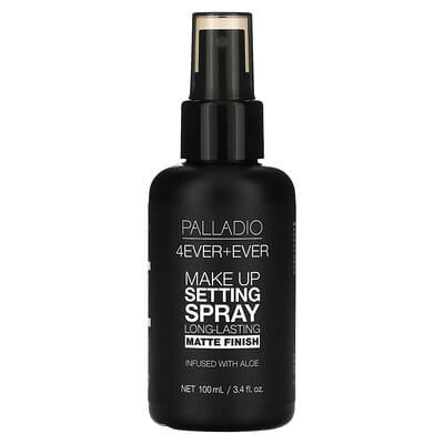 4Ever + Ever, Makeup Setting Spray, Long-Lasting Matte Finish, 3.4 fl oz (100 ml)