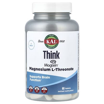 Think, магния L-треонат, 60 таблеток (72 мг на таблетку)