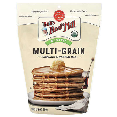 Organic Multi-Grain Pancake & Waffle Mix, 24 oz (680 g)