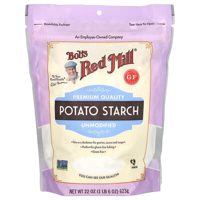 Potato Starch, Unmodified, 22 oz (623 g)