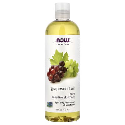 Solutions, Grapeseed Oil, 16 fl oz (473 ml)