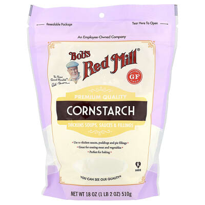 Кукурузный крахмал, 18 oz (510 g)
