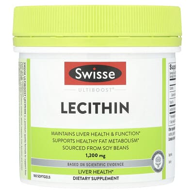 Ultiboost®, Lecithin, 1,200 mg, 180 Capsules