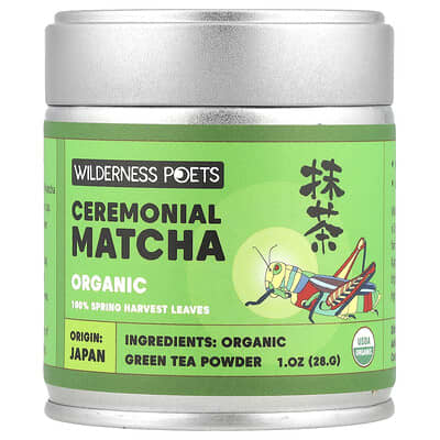 Organic Ceremonial Matcha, 1 oz (28 g)
