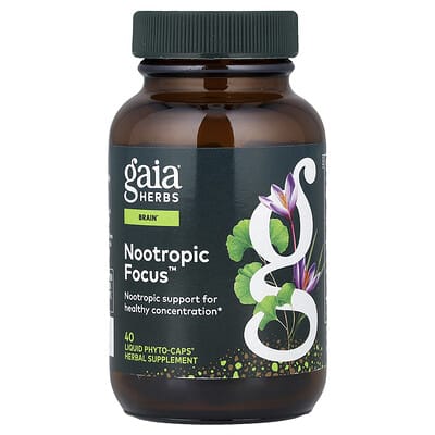 Nootropic Focus™, 40  Liquid Phyto-Caps®