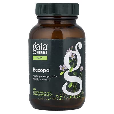 Бакопа, 60 жидких фитокапсул (350 mg на капсулу)