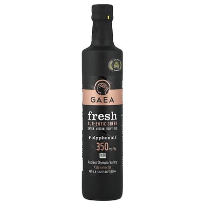 Gaea оливковое масло Extra Virgin, 16.9 fl oz (500 ml)