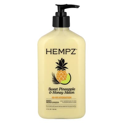 Увлажняющее средство для тела, сладкий ананас и дыня, 17 fl oz (500 ml)