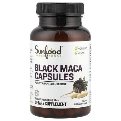 Черная мака, 800 mg, 90 капсул