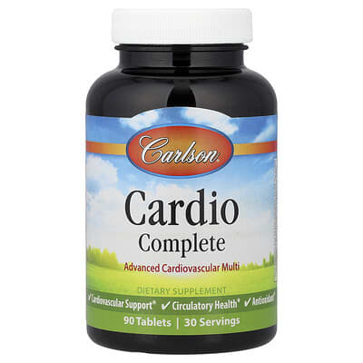 Cardio Complete, Advanced Cardiovascular Multi, 90 таблеток