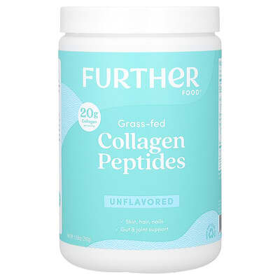 Grass-Fed Collagen Peptides, Unflavored, 9.88 oz (280 g)