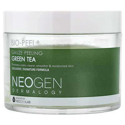 Bio-Peel+, Gauze Peeling, Green Tea, 30 Pads, 6.76 fl oz (200 ml)