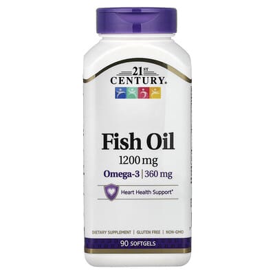 Fish Oil, 1,200 mg, 90 Softgels