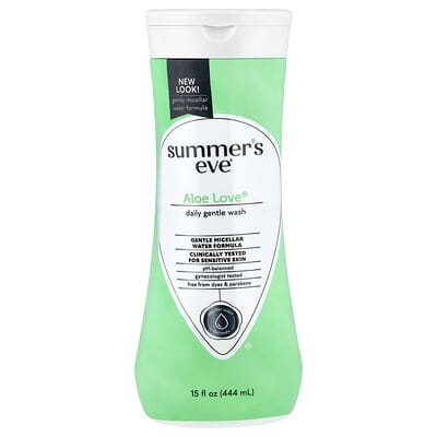 Daily Gentle Wash, Aloe Love®, 15 fl oz (444 ml) средство для умывания
