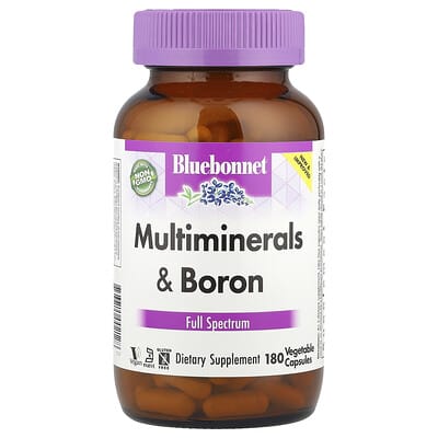 Multiminerals & Boron, 180 Vegetable Capsules