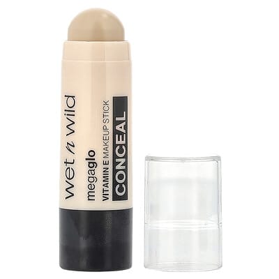 MegaGlo, Vitamin E Makeup Stick, Conceal, 807 Follow Your Bisque, 1 Count