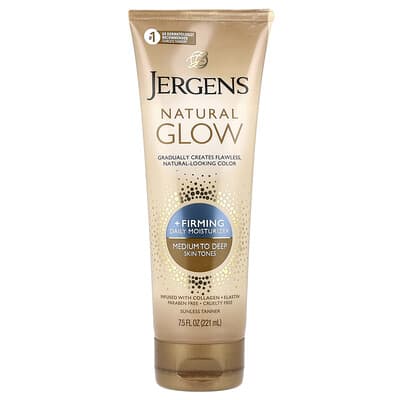 Natural Glow, Firming Daily Moisturizer, Medium to Deep, 7.5 fl oz (221 ml)