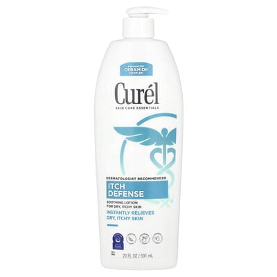 Itch Defense, Soothing Lotion for Dry, Itchy Skin, Fragrance Free, 20 fl oz (591 ml)