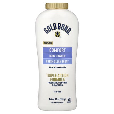 Comfort Body Powder, Aloe & Chamomile, 10 oz (283 g)