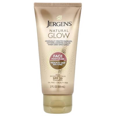 Увлажняющий крем для лица Natural Glow, SPF 20, Medium to Deep, 59 ml