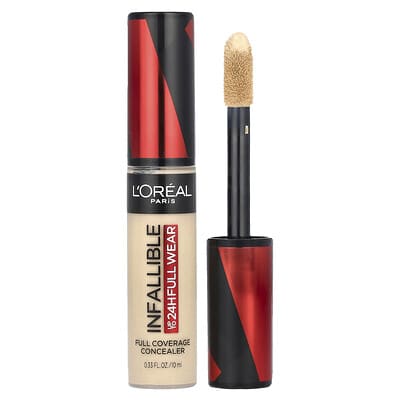 L'Oréal Infallible консилер полного покрытия, 355 Vanilla, 0.33 fl oz (10 ml)