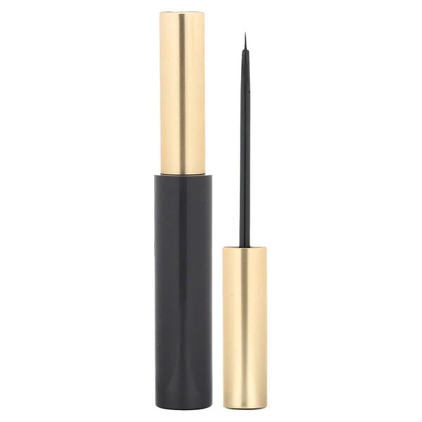 L'Oréal Подводка для глаз Lineur Intense, Brush Tip Liquid Eyeliner, 710 Black, 0.24 fl oz (7 ml)