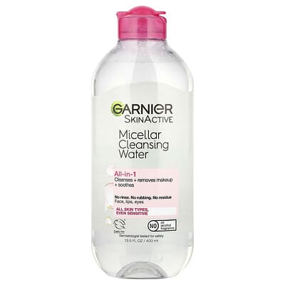SkinActive, Micellar Cleansing Water, All-In-1 , 13.5 fl oz (400 ml)