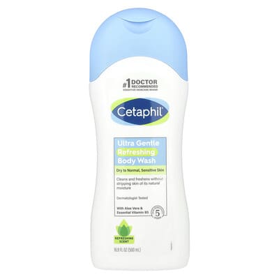 Ultra Gentle Body Wash, Light Scent, All Skin Types, 16.9 fl oz (500 ml)