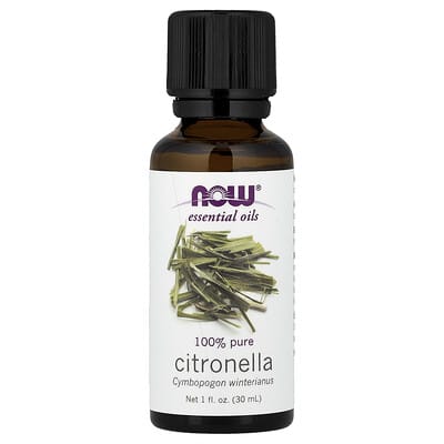 Эфирное масло цитронеллы, 1 fl oz (30 ml)