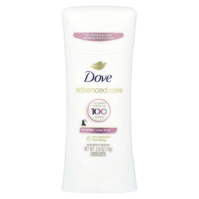 Dove дезодорант антиперспирант, невидимый, прозрачный, 2.6 oz