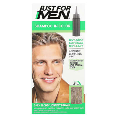 Shampoo-In Color Haircolor Kit, H-15 Dark Blond/Lightest Brown, 1 Kit