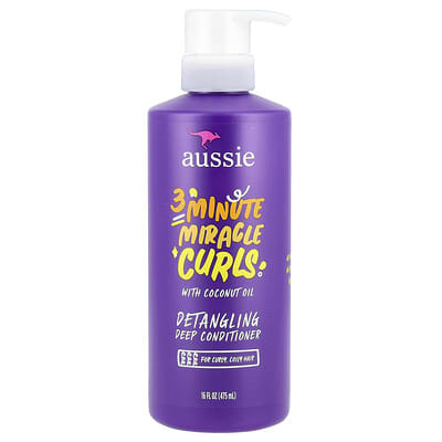 Глубоко увлажняющий кондиционер для кудрей 3 Minute Miracle с кокосом, 475 ml