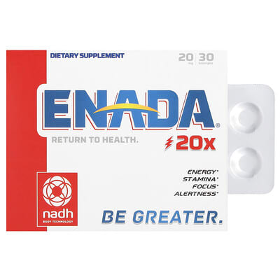 ENADA, 20x, 20 mg, 30 пастилок