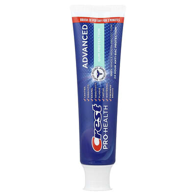 Зубная паста Crest Pro Health Advanced Fluoride, защита десен, 5.1 oz (144 g)