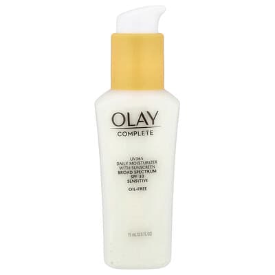 Легкий лосьон Olay Complete с солнцезащитным фактором SPF 30, для чувствительной кожи, без отдушек, 2,5 жидких унции (75 мл)