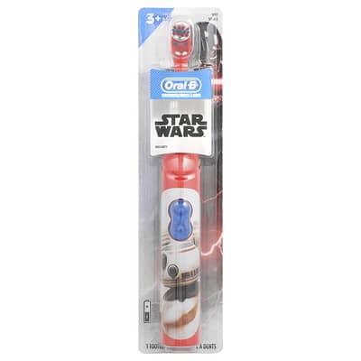 Kids, Battery Power Toothbrush, Soft, 3+ Years, Star Wars, 1 Toothbrush