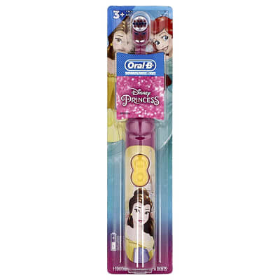 Kids, Battery Power Toothbrush, Soft, 3+ Years, Disney Princess, 1 Toothbrush