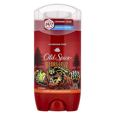 Bearglove, Deodorant Stick, Aluminum Free, Crisp Orchard , 3 oz (85 g)