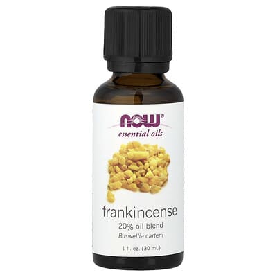 Эфирное масло, смесь с ладаном 20%, 1 fl oz (30 ml)