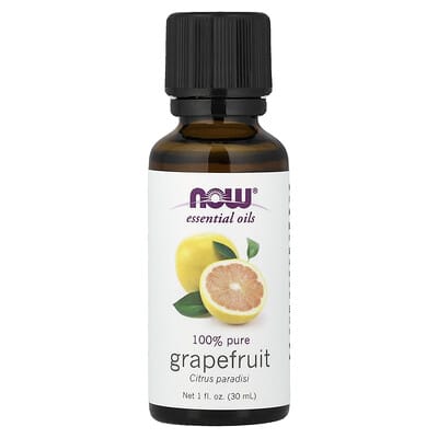 Эфирные масла, грейпфрут, 1 fl oz (30 ml)